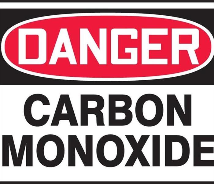 Carbon monoxide danger sign